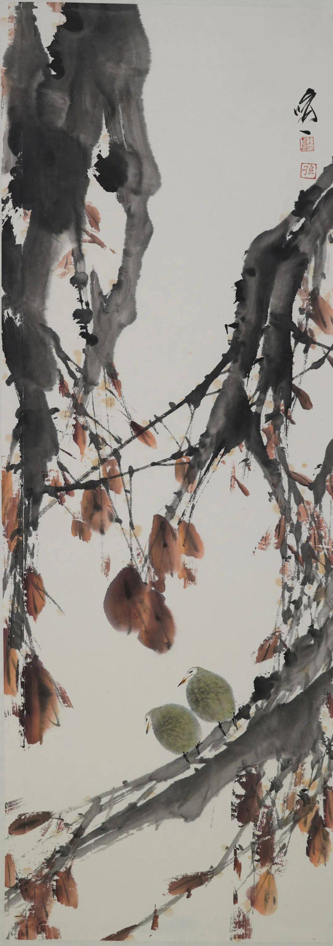 心静手闲试涂鸦孙鸣一水墨画展