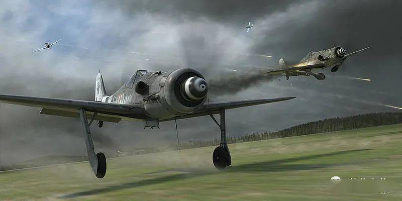 艺术家重现二战飞机