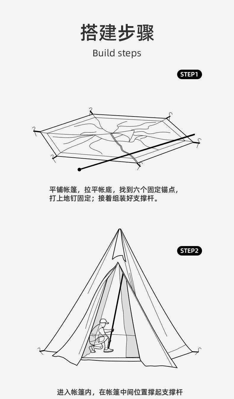 露营装备抢购推荐:超高颜值的金字塔尖顶印第安大帐篷火爆开抢!