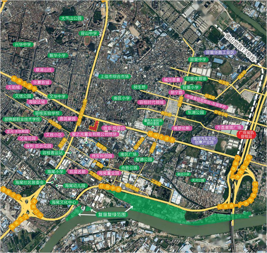 順德持續發力容桂2021年擬推多達10宗商住地涉地超35萬方