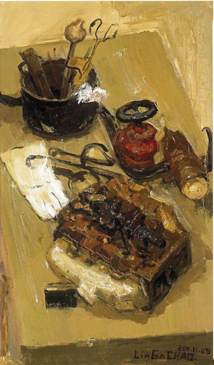 广州美术学院色彩静物留校作品