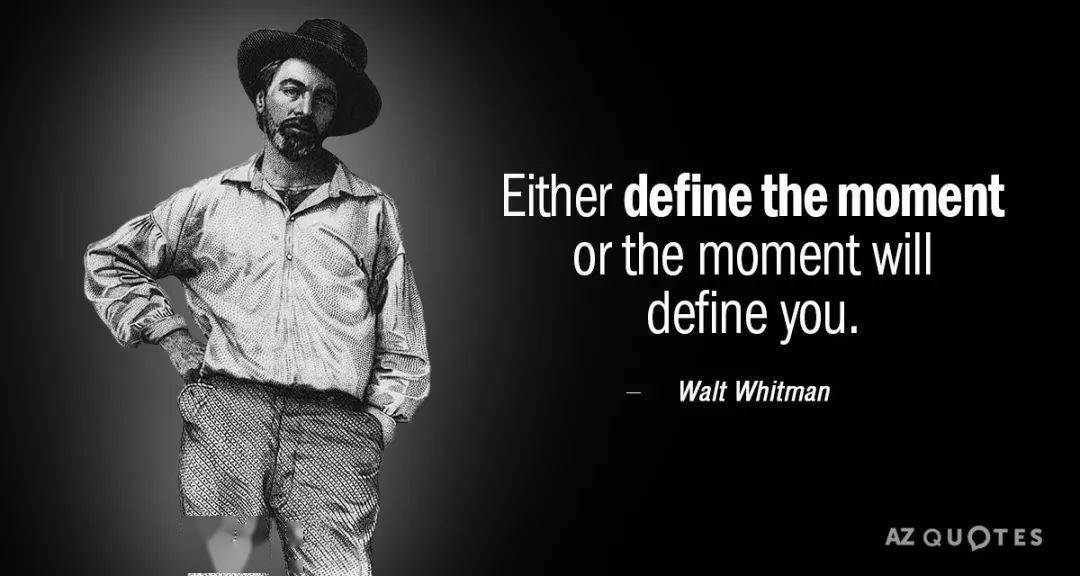 在个人主义盛行的美国,惠特曼对自我的肯定道出了一个民族的心声.