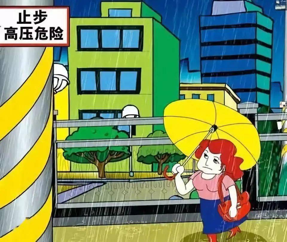 风雨交加动画图片