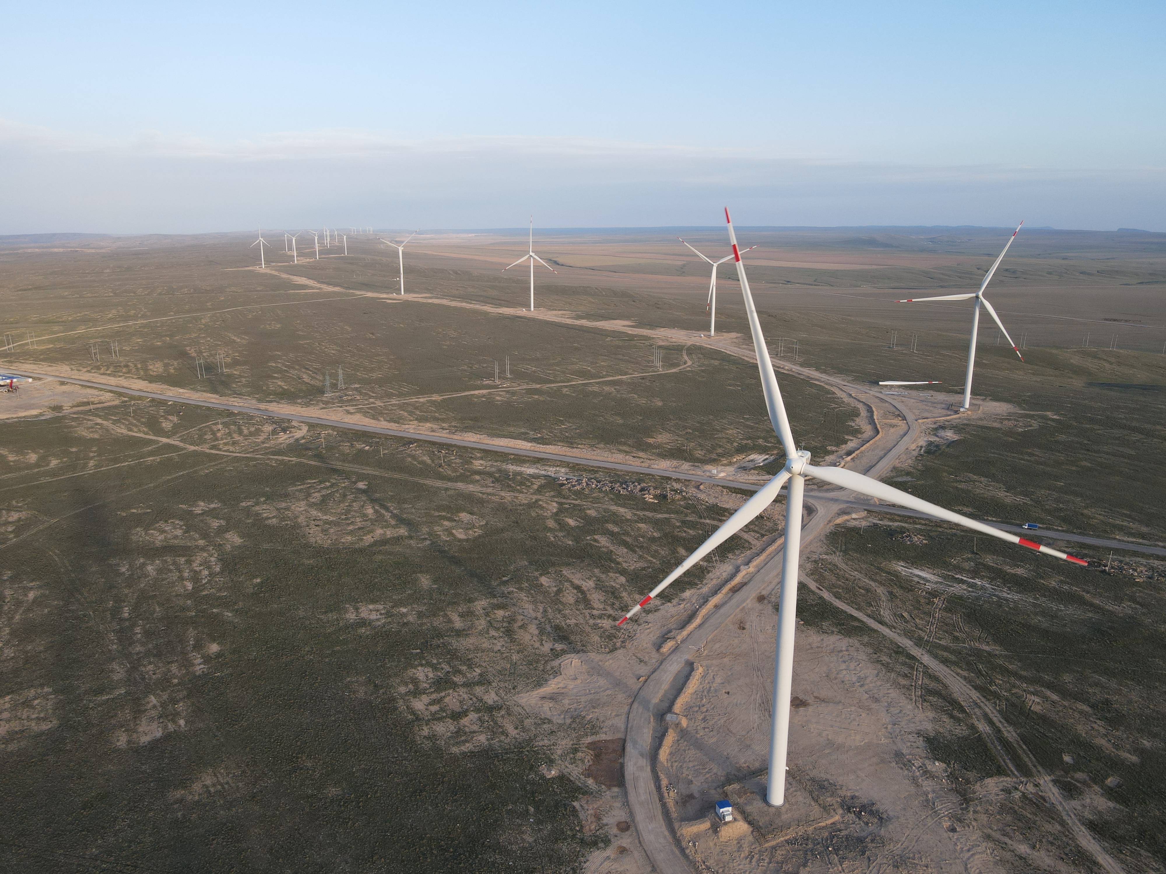 中亚最大风电场助力哈萨克斯坦新能源布局
