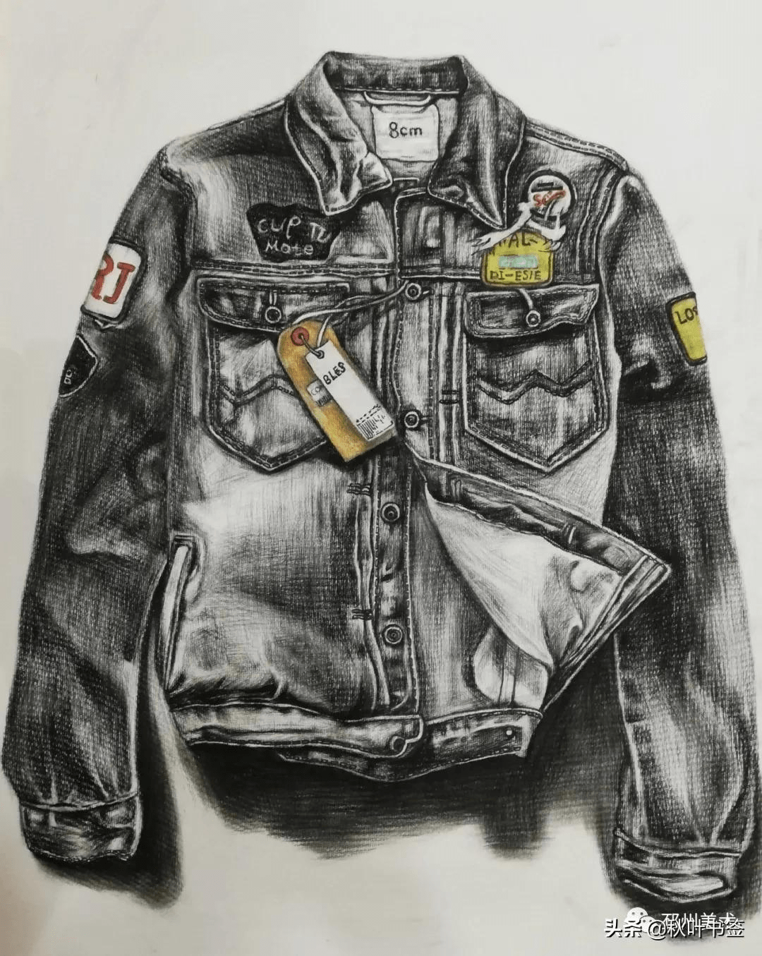 《牛仔外套》 王雨涵《闹钟滴答》 陆容《米开朗基罗像》 郭依慧