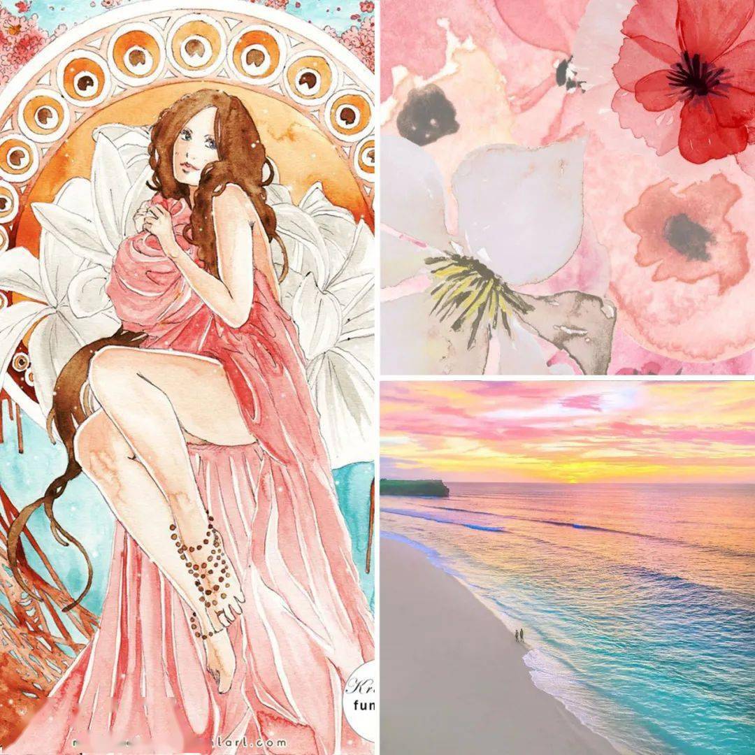 色彩缤纷夏日进行曲用色彩书写繁花时代