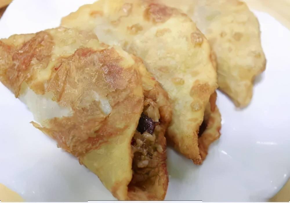 美食油饼子卷糕