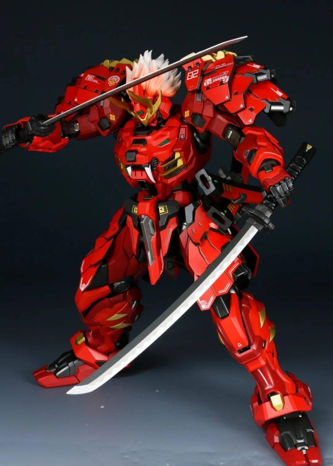 模玩测评：模寿MCT-J02 甲斐之虎武田信玄_细节