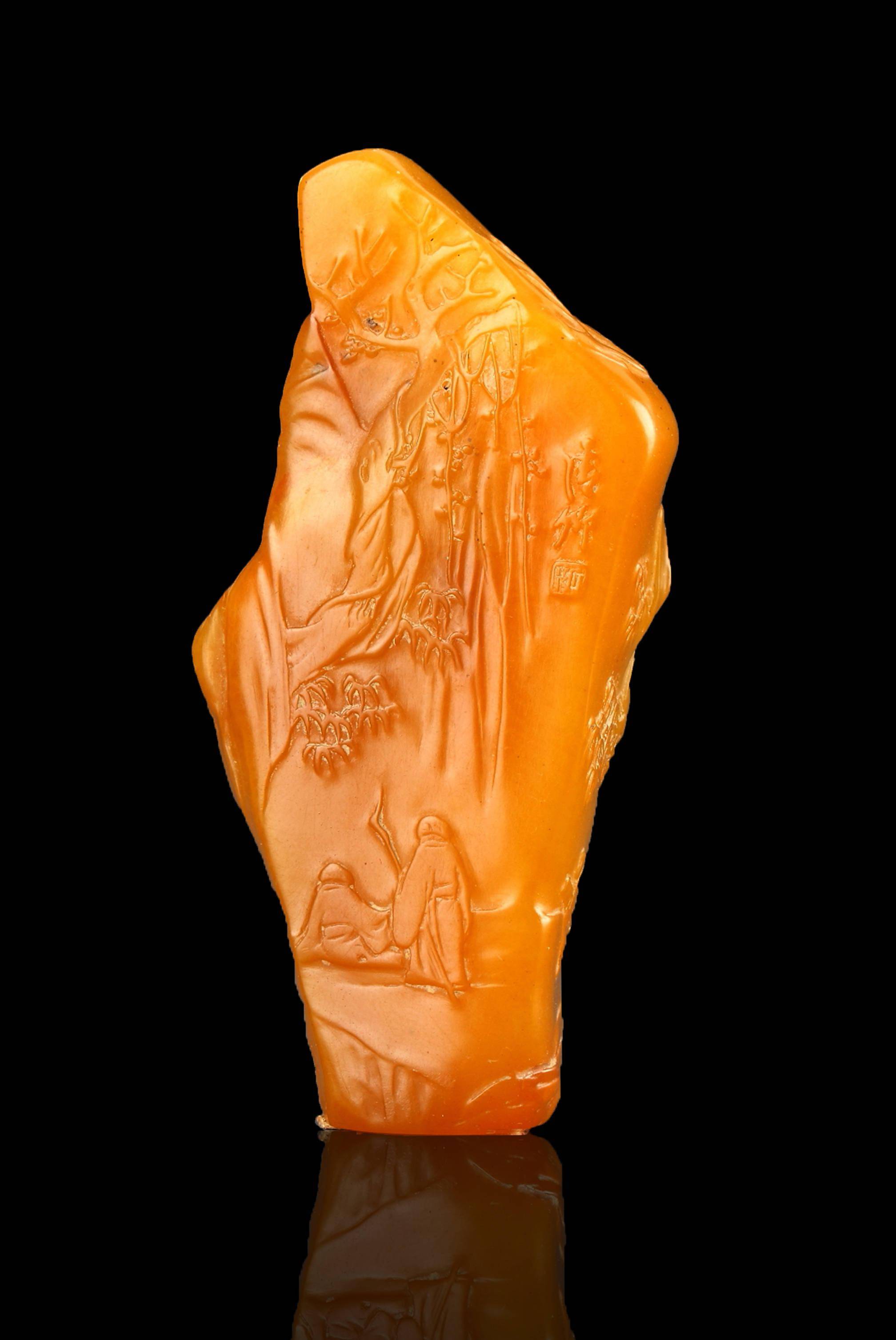 寿山石雕薄意鼻祖林清卿