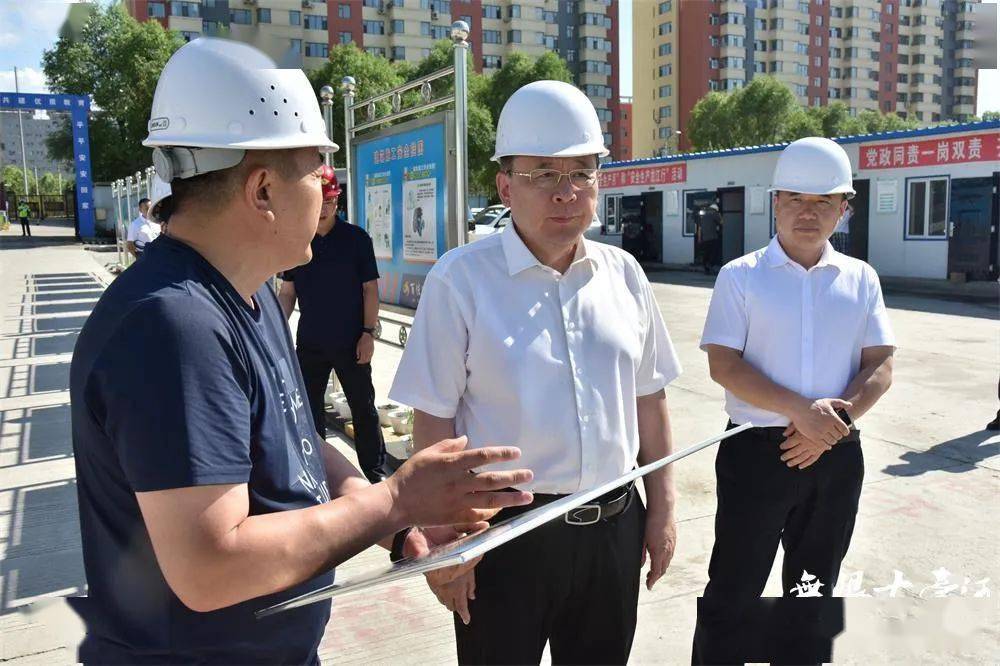 今天(6月16日)下午,市委书记王文力深入教育,卫生,民政领域项目现场