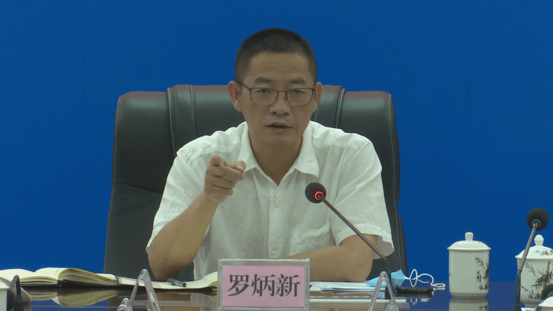 我县强力推进生态环境保护工作_罗炳新