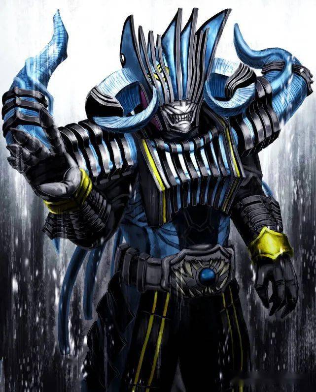 假面骑士昭和骑士异类形态亚马逊进化成哥斯拉真霸气