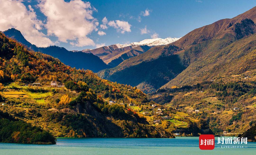 夹金山下硗碛藏族乡风景秀丽,当地大力发展特色旅游