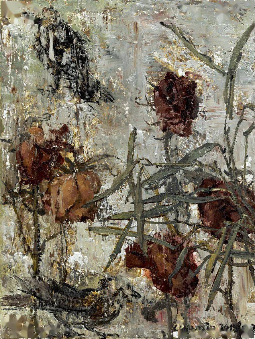 花间61慢罗敏作品展今日在北京画院美术馆开展