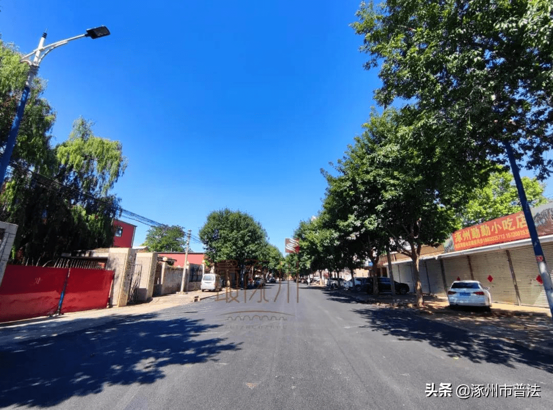 通车了记者实拍涿州这条新路