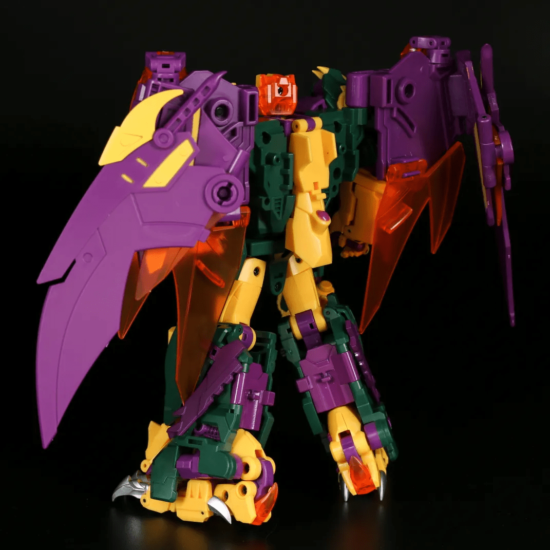 模玩测评:变形金刚第三方 tfc 求雨鬼合体 s-04 杀手鹰