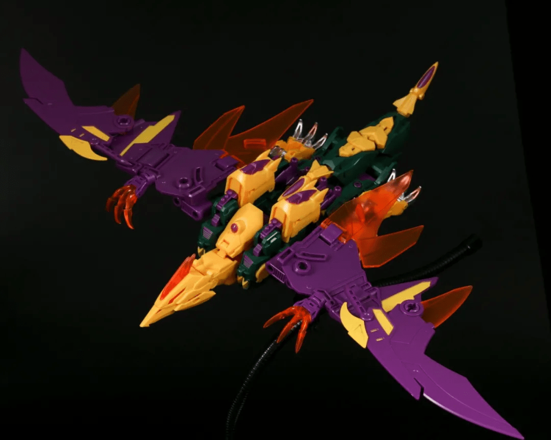 模玩测评变形金刚第三方tfc求雨鬼合体s04杀手鹰