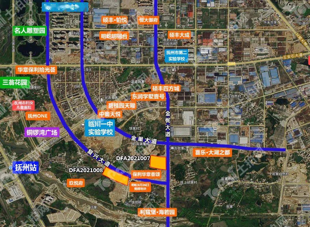 土拍成交江西2宗优质宅地539亿元成交上海广坤首进抚州助力站前新区