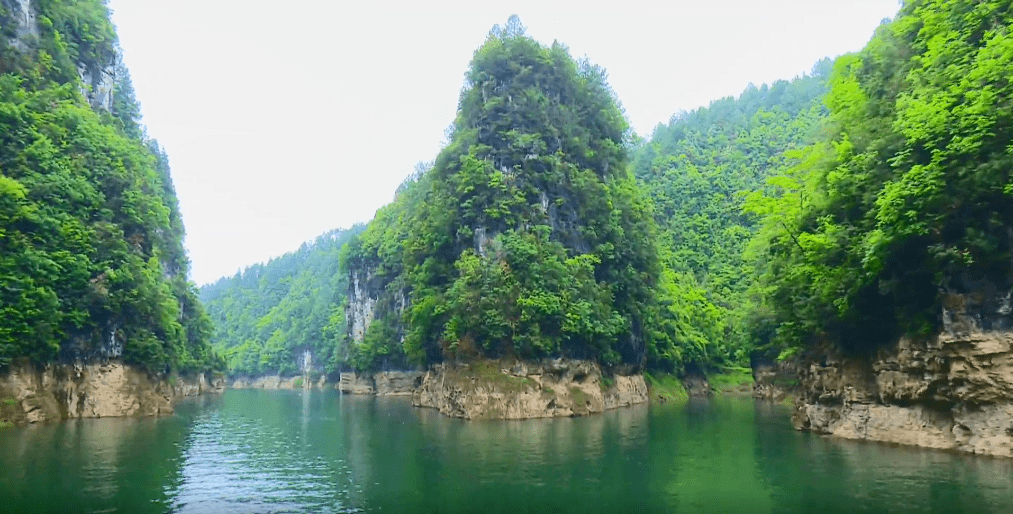 詩鄉綏陽青溪峽的鴛鴦