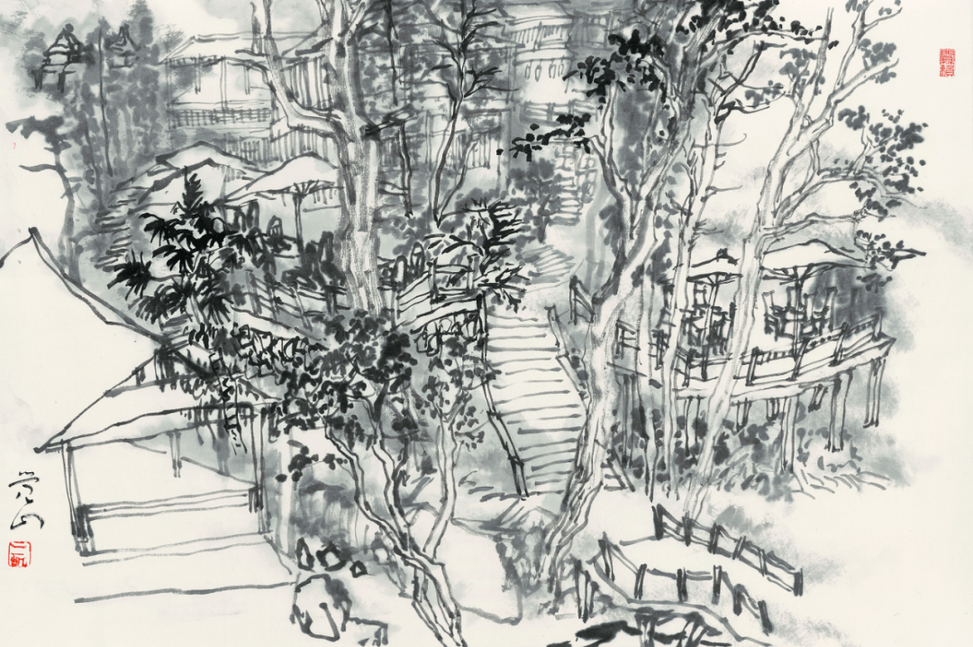 曾三凯东阳本是佳山水全国当代山水画名家邀请展参展名家