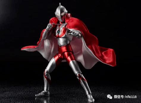 奥特曼shf系列55周年纪念版自带披风的初代