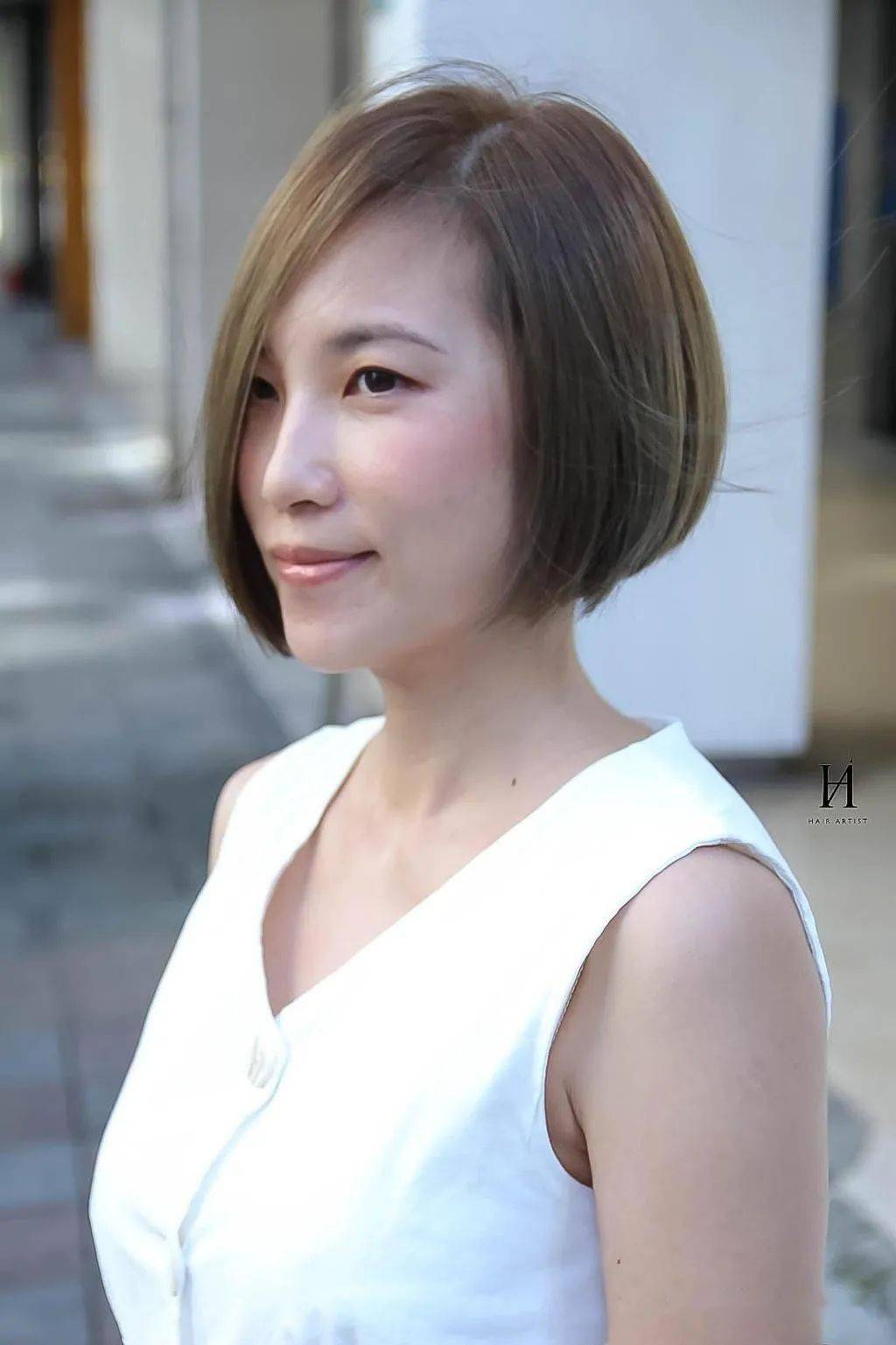 让头发层次更立体发型更时尚 剪发比例真的很重要喔～～～ 短发难整理