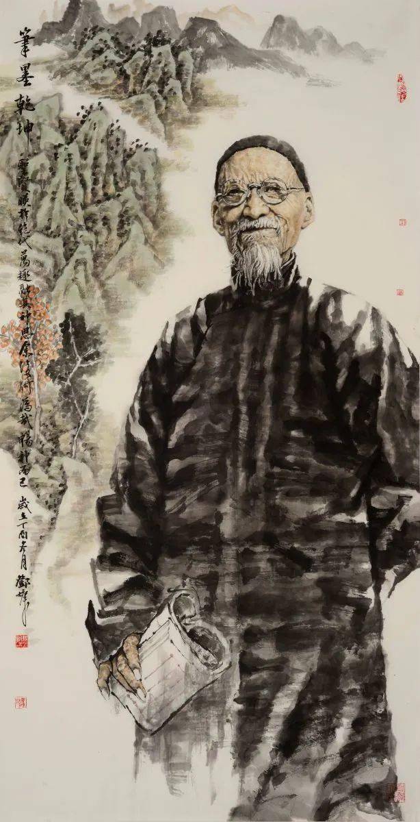 不唯新,更为深——邓灿的水墨人物画_写实