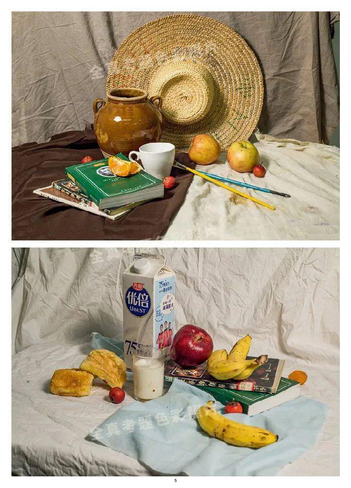 全真考题色彩静物照片唯一一本去套路重基础真正贴合考题的照片书构图