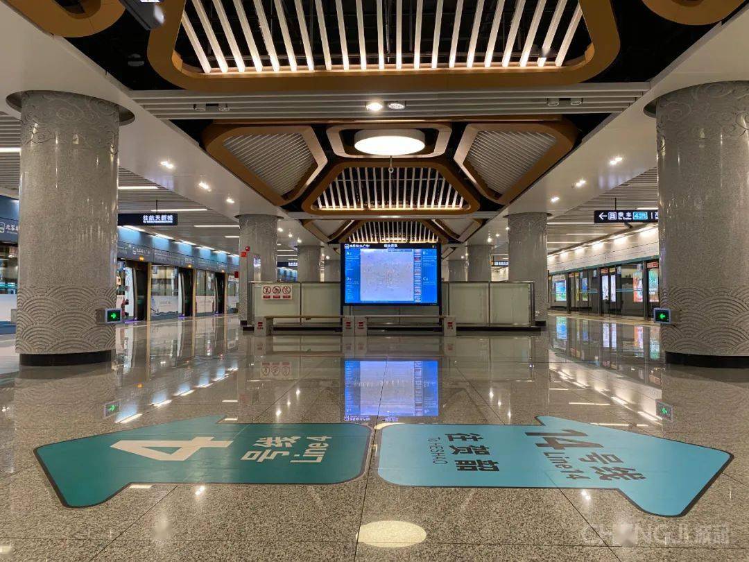 西安地铁全运线14号线月底开通重塑北部城市系统