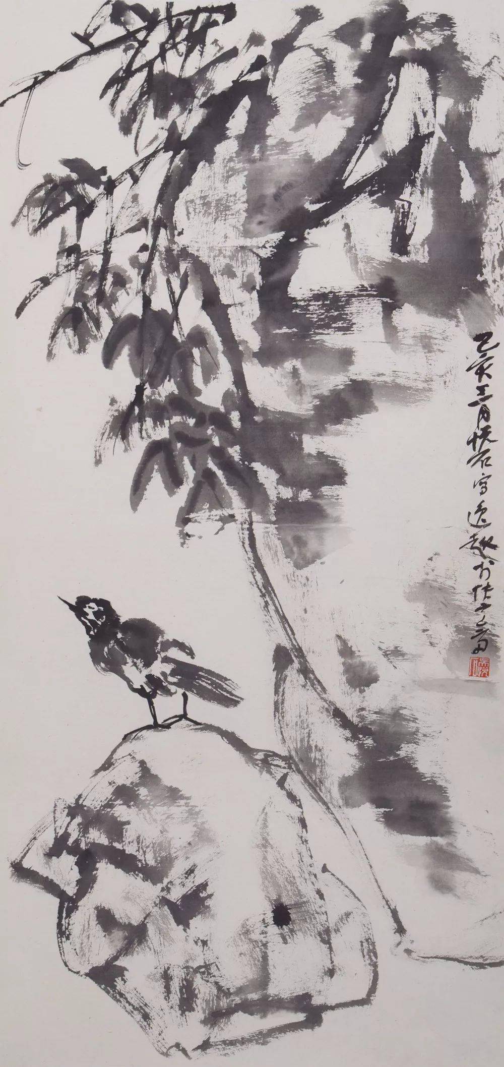 追求气韵生动与骨法用笔的精妙 吴悦石大写意花鸟画精髓解读