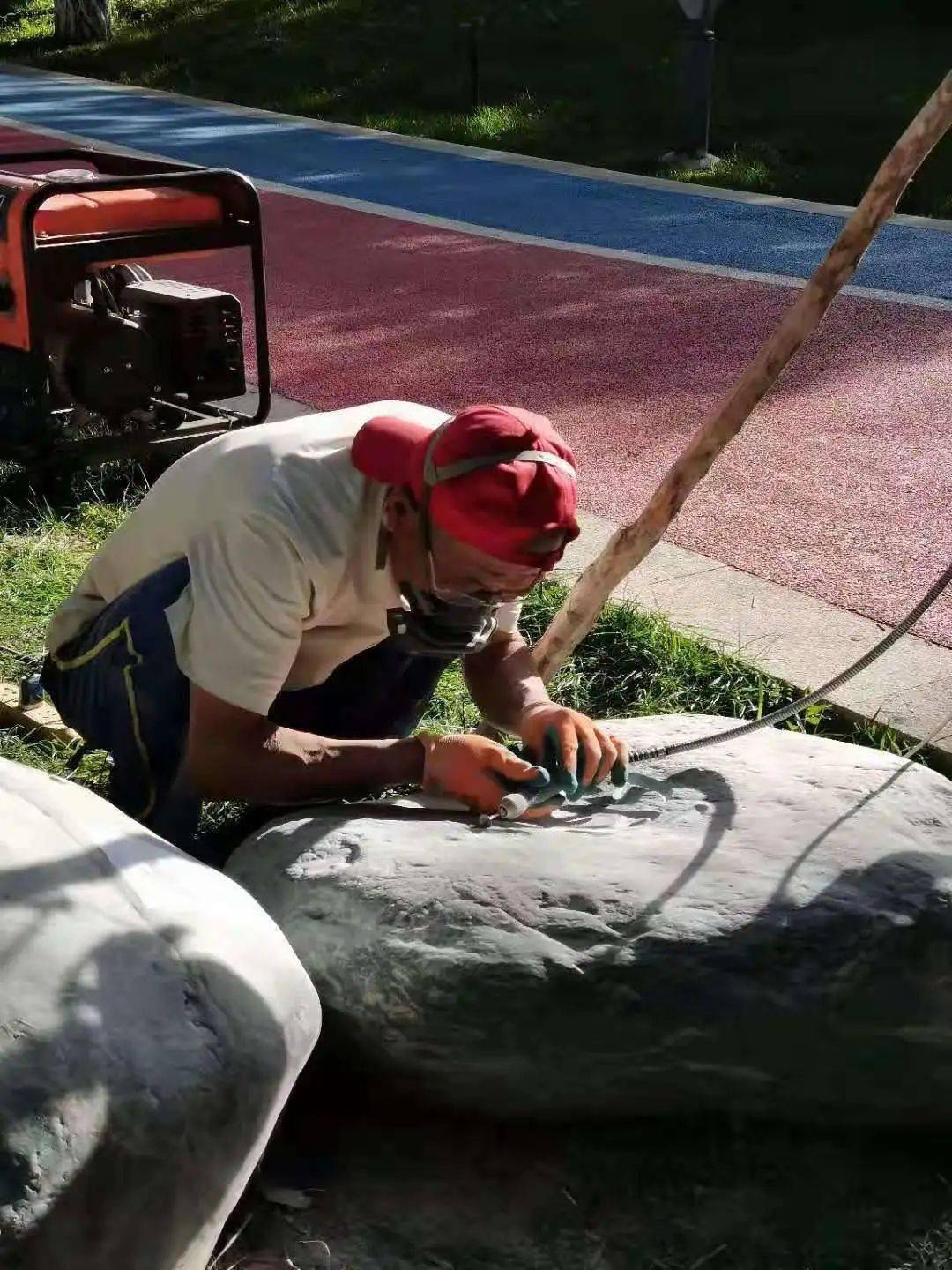 玛河原石是这样实现蜕变的 石河子