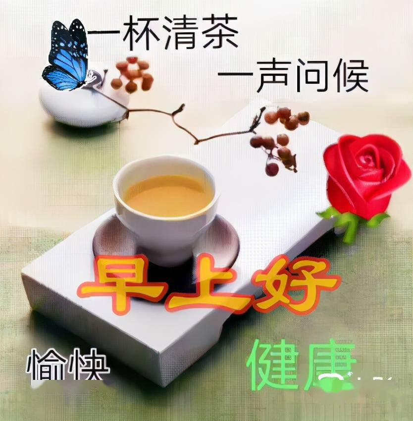 一日之计在于晨,温柔的说一声早安