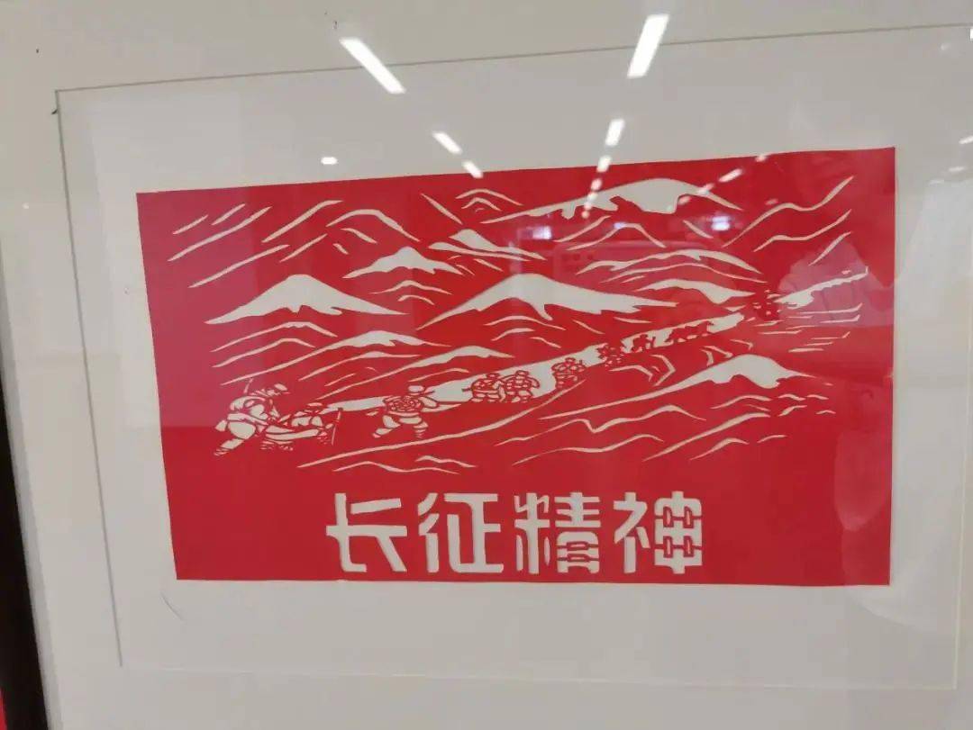 红色故事,重大事件,英模人物等作品内容包括创作出绘画,剪纸,泥塑等七