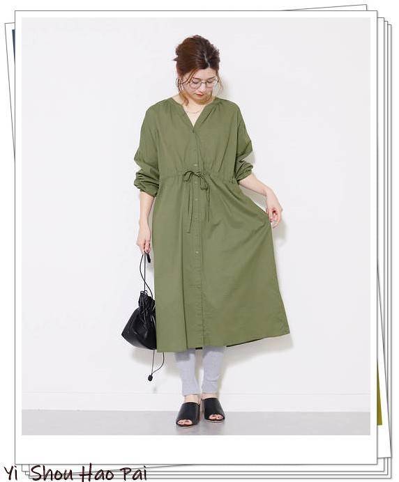 可以单穿也可以叠穿的开襟连衣裙,15种搭配案例分享