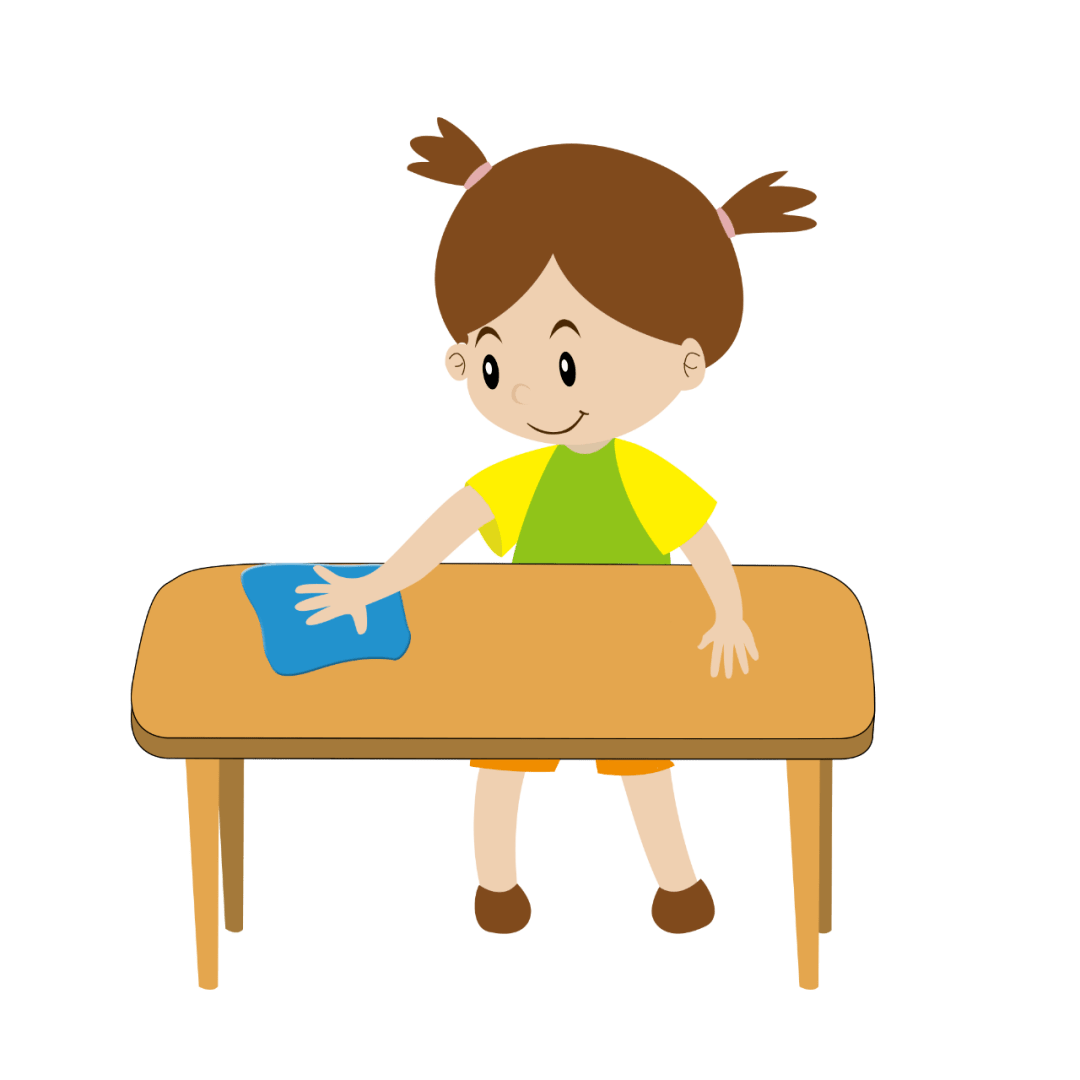 3,餐后漱口,擦洗脸和手;4,参与力所能及的准备工作(准备餐盘,擦桌子等