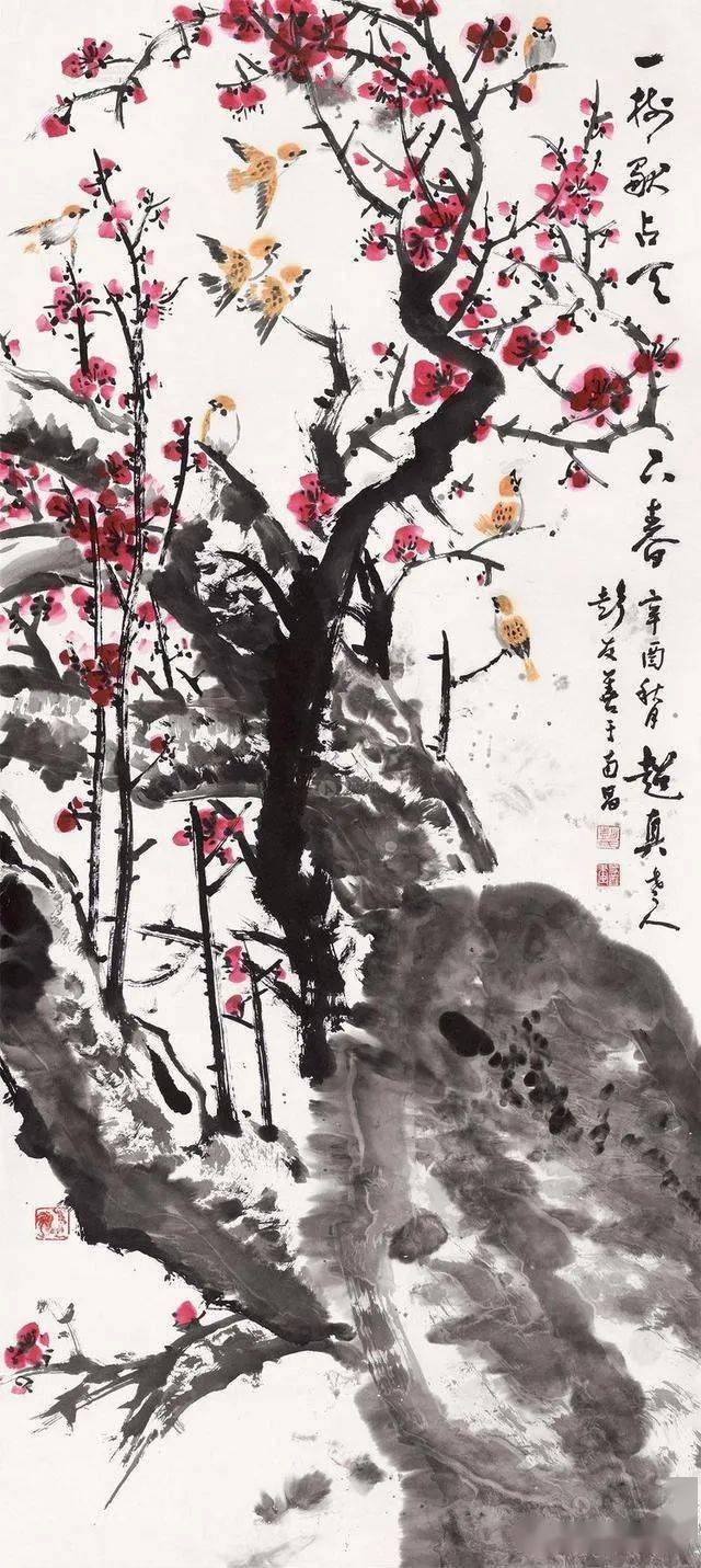 江西画坛 " 十老 ",画虎大家彭友善