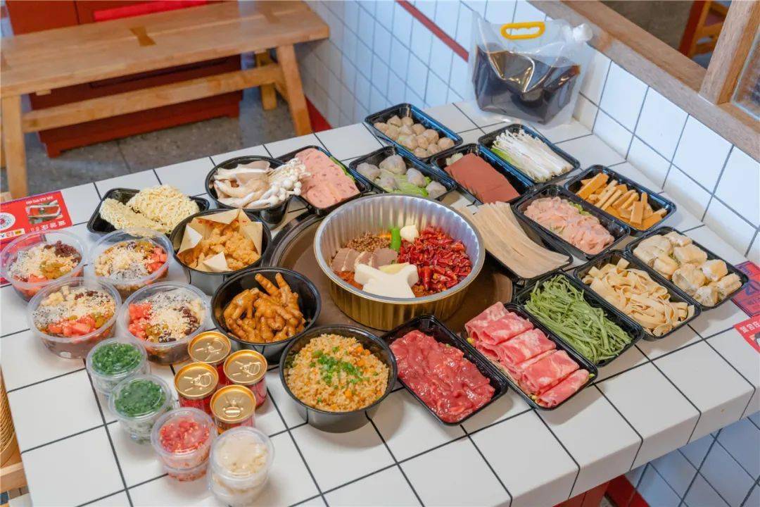 安排贤合庄外卖上线低至73折在淡水和大亚湾躺在家也能吃火锅啦