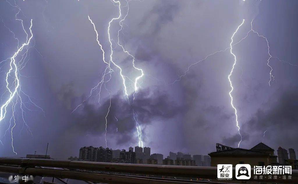 注意67多地发布雷电暴雨预警未来三天雷雨频繁谨防强