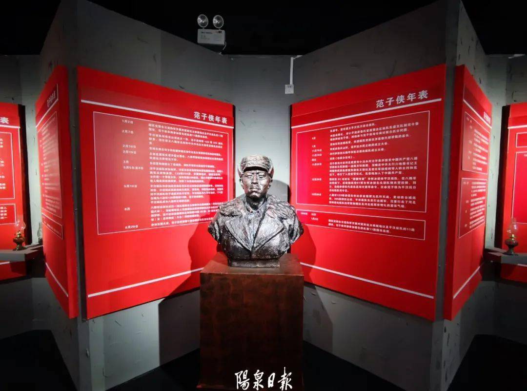 范子侠将军生平陈列室开馆