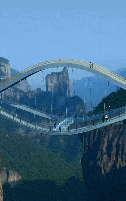 台州玻璃天桥图片