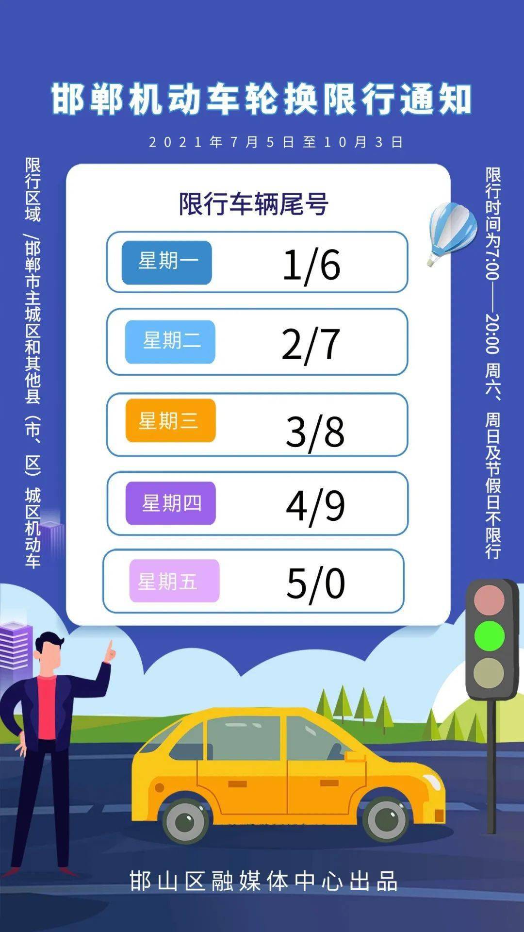 北京2021年10月限行规则详解北京限行2021年10月份 北京2021年10月限行规则详解北京限行2021年10月份