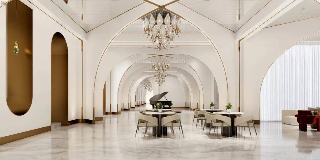 蔡上设计8000平米民生尊府酒店婚礼堂主题厅简介