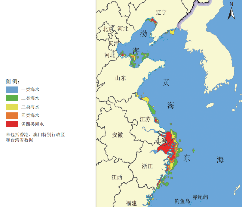 黄海海域范围图片