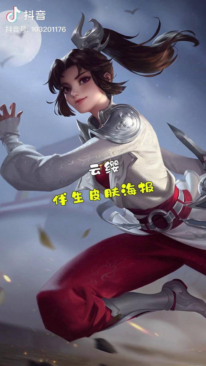 云缨伴生皮肤海报王者荣耀新英雄云缨