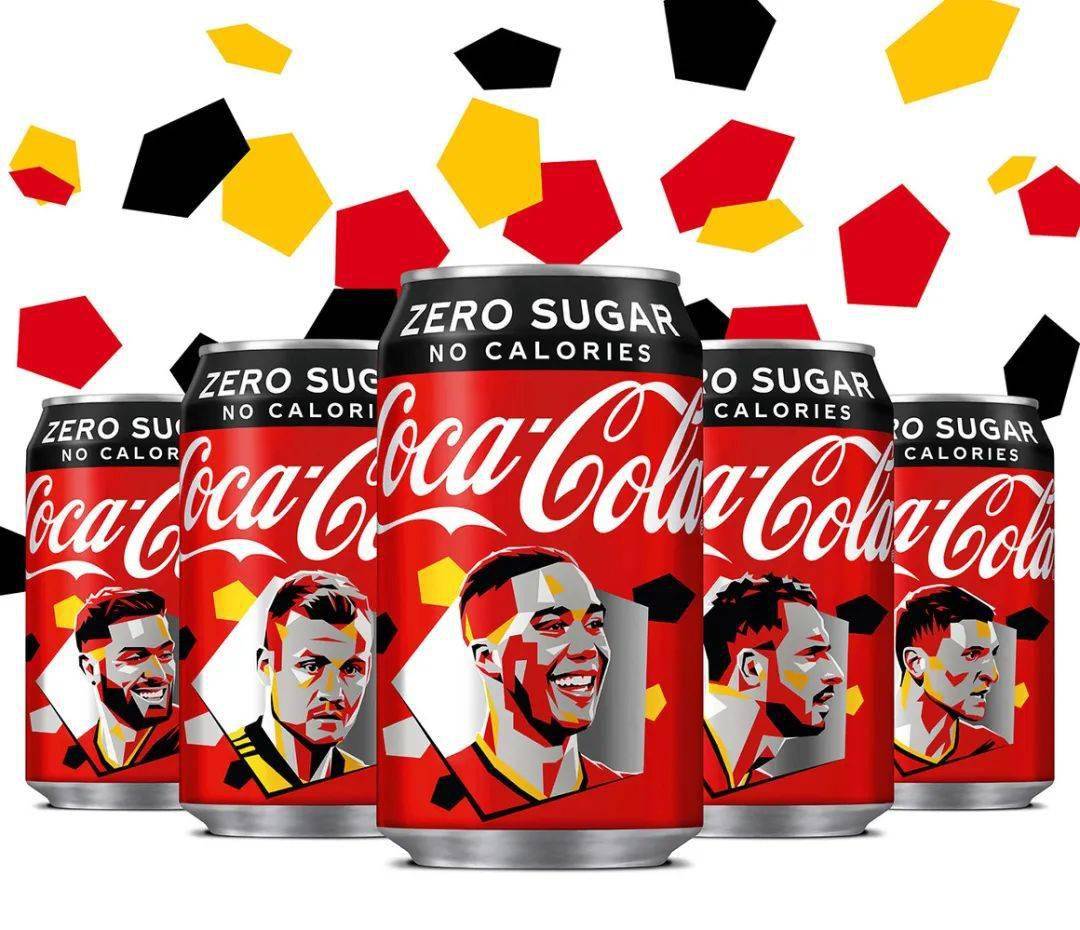 包装| 球员画像包装限定红罐可口可乐