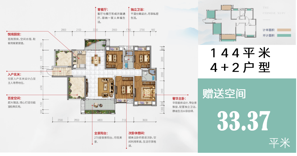 恭城徐福桃花源户型图图片