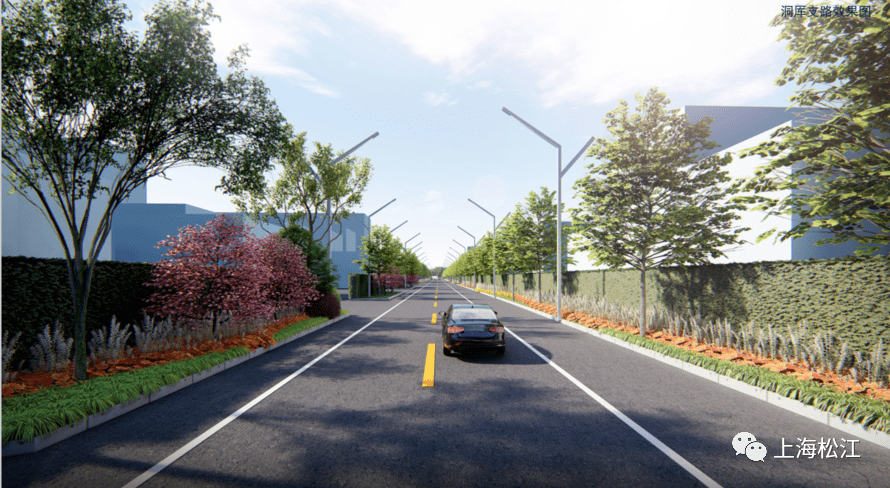 洞厍支路(改造前)