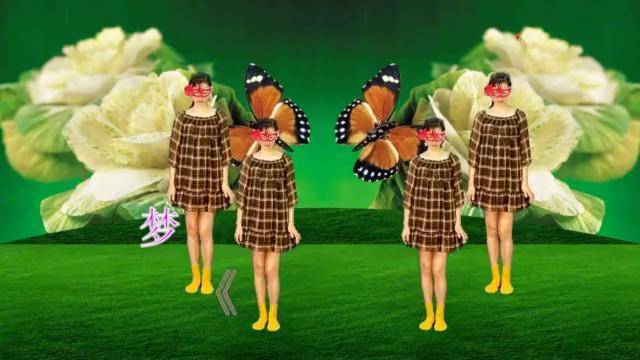 火爆网络的中老年有氧健身舞《小苹果》跳舞排汗促进血液循环