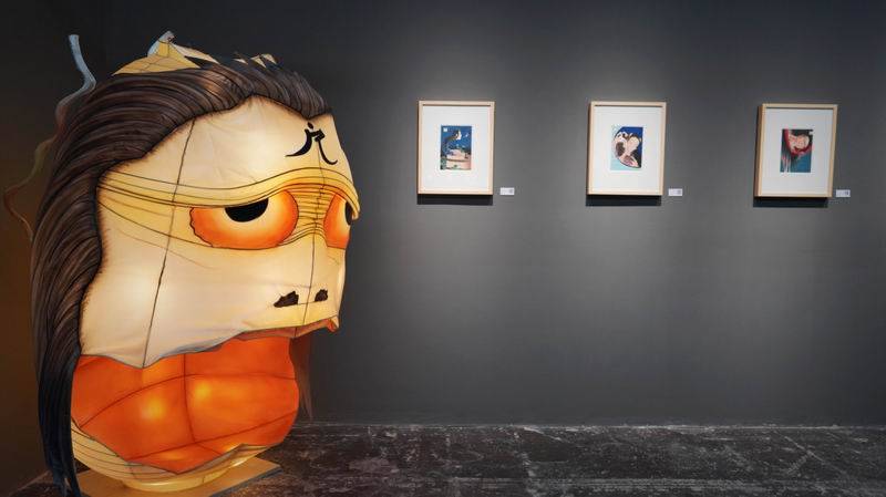 现场|浮世绘中的"百鬼夜行",北京呈现日本妖怪文化展