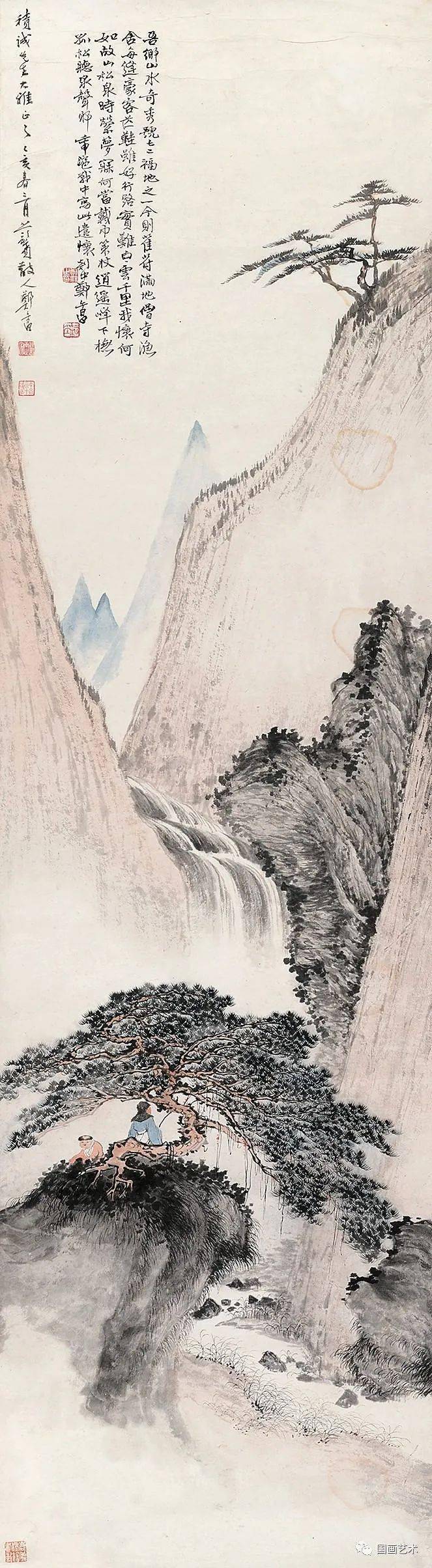 鄭午昌 山水畫 ZHENG WUCHANG 鄭午昌| LANDSCAPE OF FOUR SEASONS 四時山水
